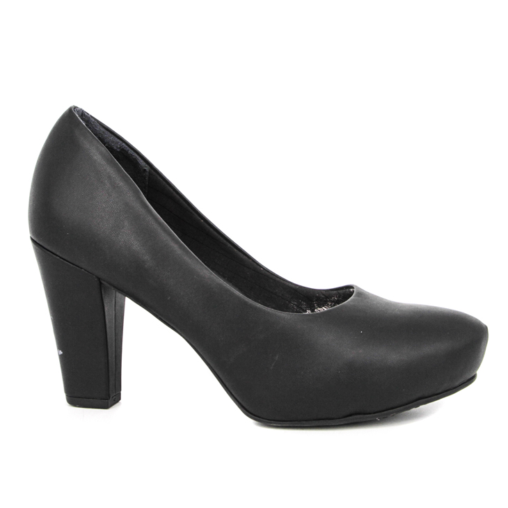 Pantofi birou cu toc &icirc;nalt din piele la modă 1103