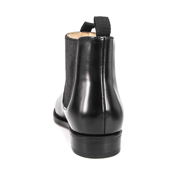 Black ankle chelsea office boots 1225