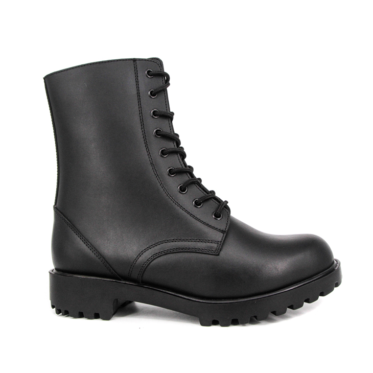 Mens waterproof French military full leather boots 6297 from China ...
