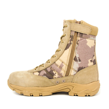 Yellow tactical military desert shoe 7203