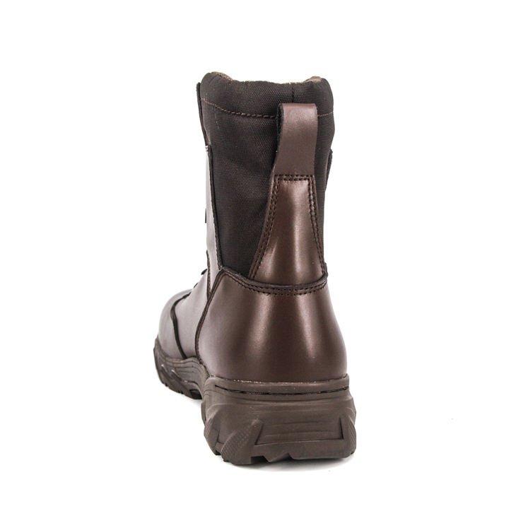 Combat brown military tactical boots 4265