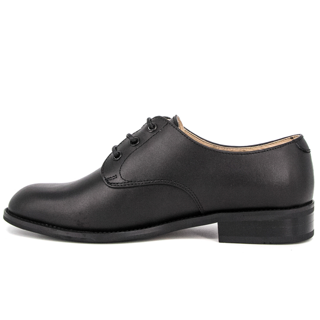 Oxford army seremonielle milit&aelig;rkontorsko i svart skinn 1249