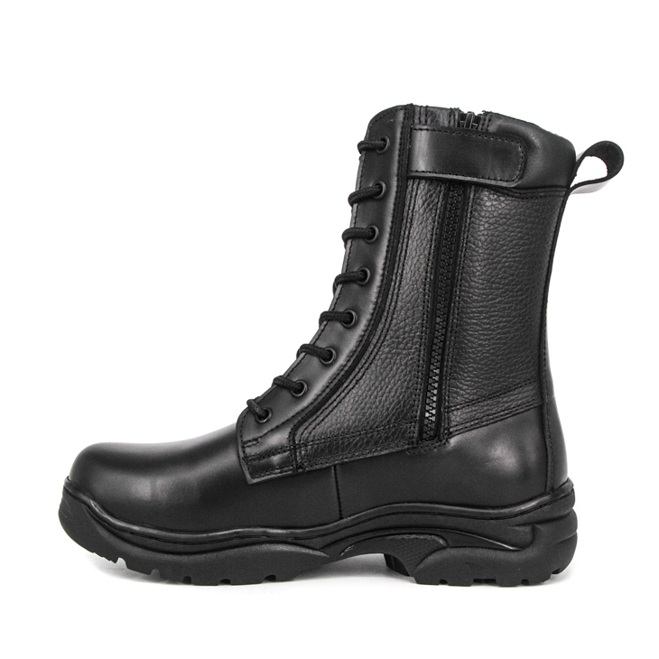 Malaysia ritual waterproof military full leather boots 6296