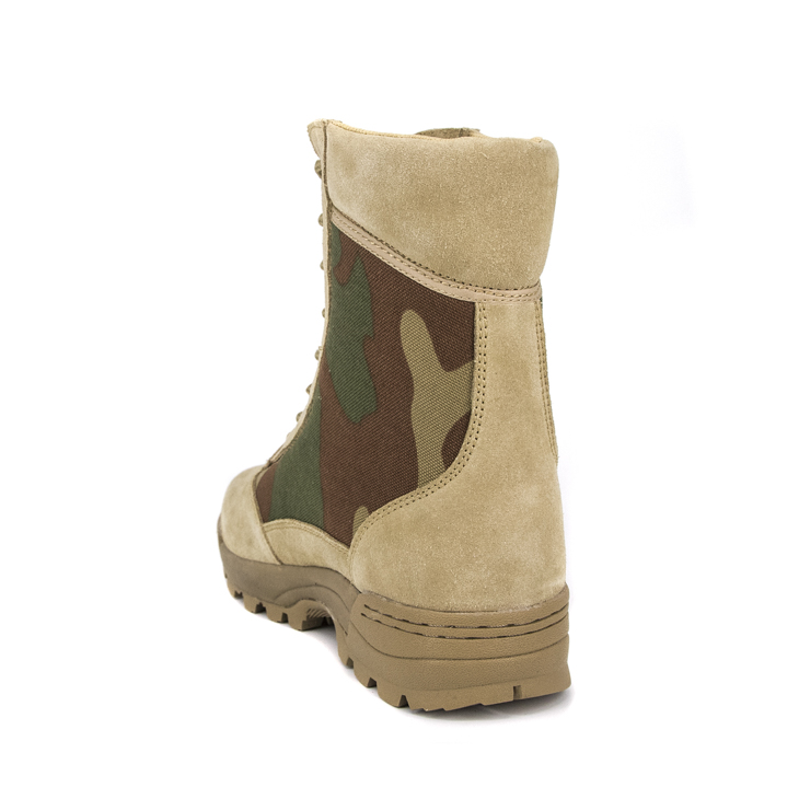 Turkey waterproof suede camo desert boots 7251