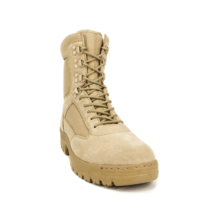 Military khaki british desert boots 7232