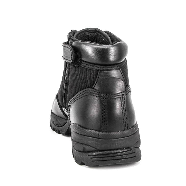 Fashion toe tactical boots with zipper 4120