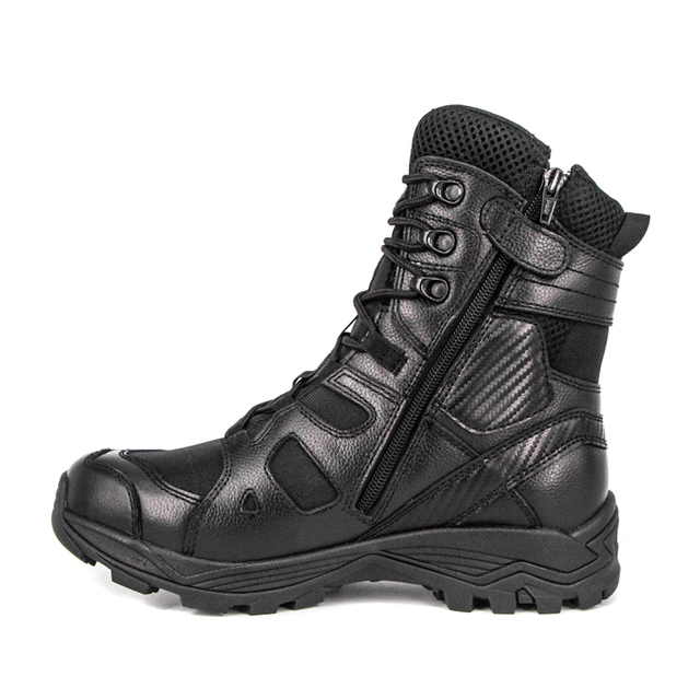 รองเท้าบู๊ตยุทธวิธีสีดำน้ำหนักเบาของอังกฤษ 4270