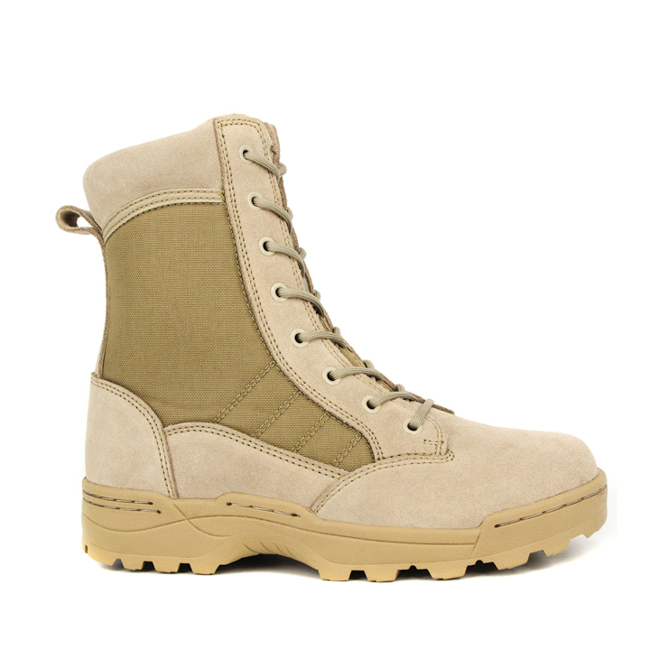 Sand tactical suede desert boots for travel 7246 from China