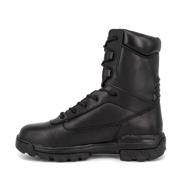 Pakistan cheap wholesale motorcycle military full leather boots 6244