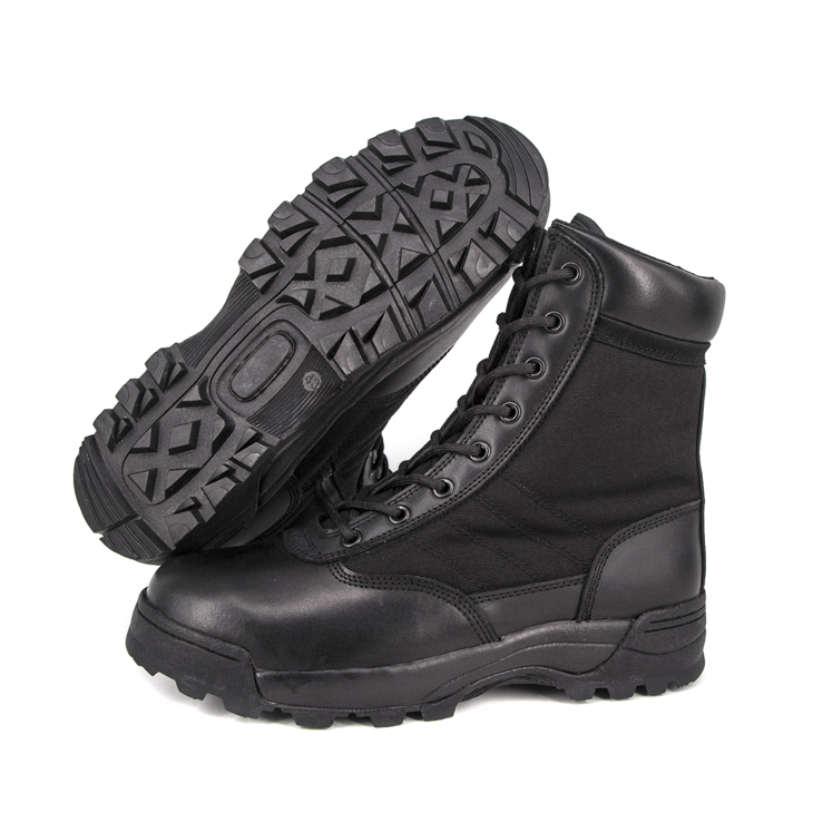 Gi&agrave;y chiến thuật qu&acirc;n sự nhẹ m&agrave;u đen d&agrave;nh cho nam giới 