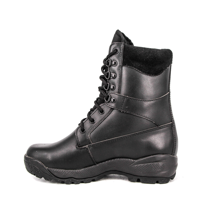 High quality hunting Chinese combat military full leather boots 6275