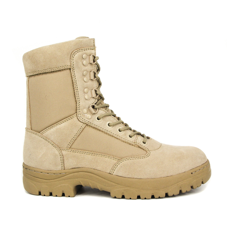 Military khaki british desert boots 7232