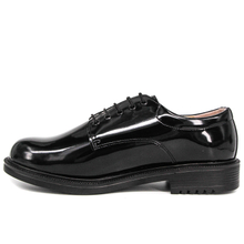 Uniform wholesale patent leather police office shoes 1281
