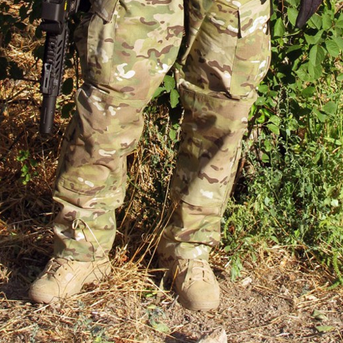 Coltello alla caviglia! Stivali da deserto marrone lupo da 8 pollici!