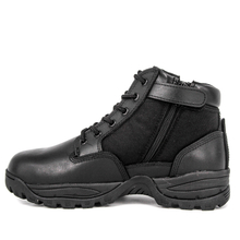 Fashion toe tactical boots with zipper 4120