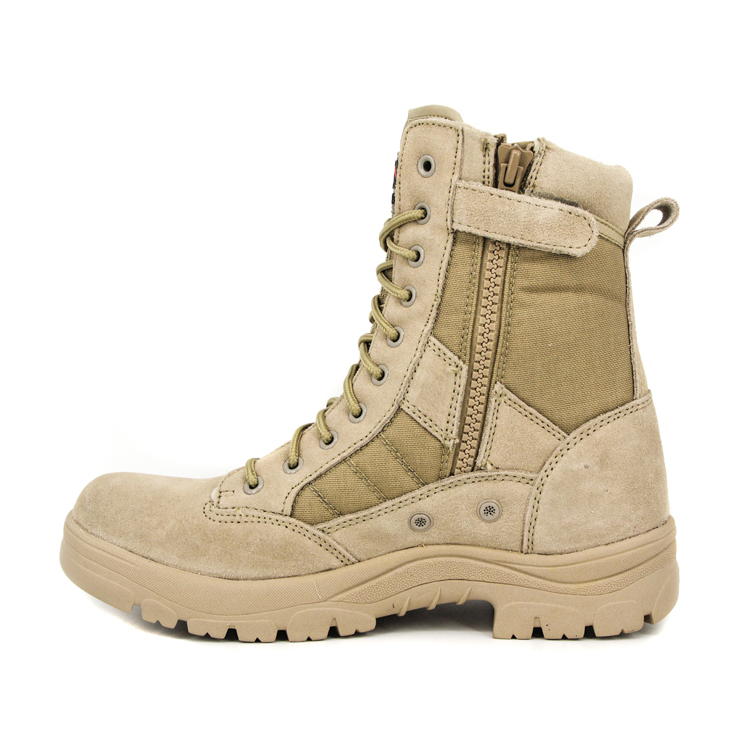 Sand color jungle wholesale military desert boots 7233