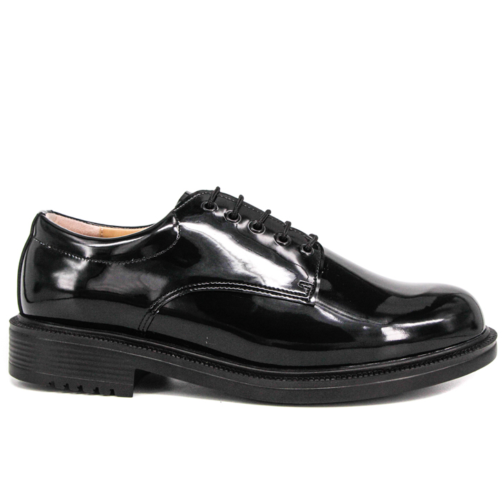 Uniform wholesale patent leather police office shoes 1281 from China ...