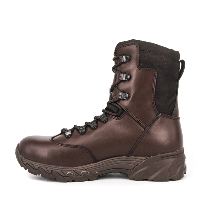 Combat brown military tactical boots 4265