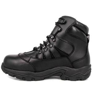 Black youth ankle military tactical boots 4104