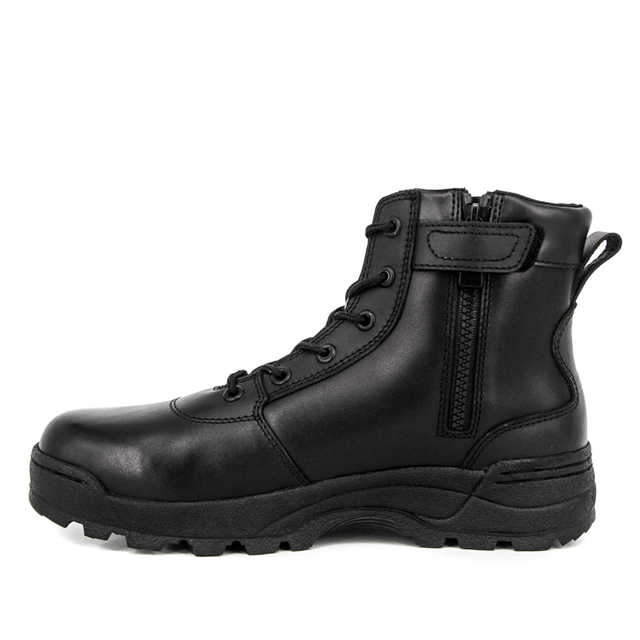 অ্যান্টি স্লিপ মানের আর্মি জিপার ট্যাকটিক্যাল ফুল লেদার বুট 6103