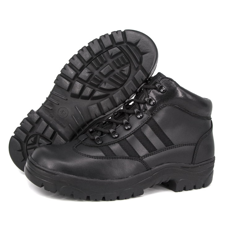 אימון עבודה מגפי עור מלאים של הצבא הבריטי 6115