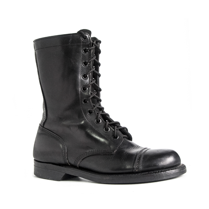 France Kenya shiny army military combat full leather boots 6232 from ...