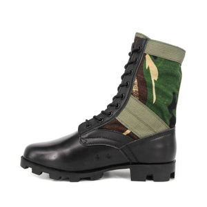 Waterproof camouflage police jungle boots 5201