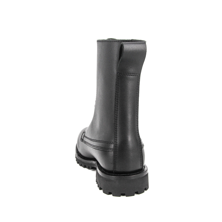 UK police working full leather boots 6222