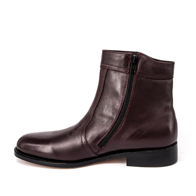 Kastanienbrauner Chelsea-B&uuml;roschuh f&uuml;r Herren 1234