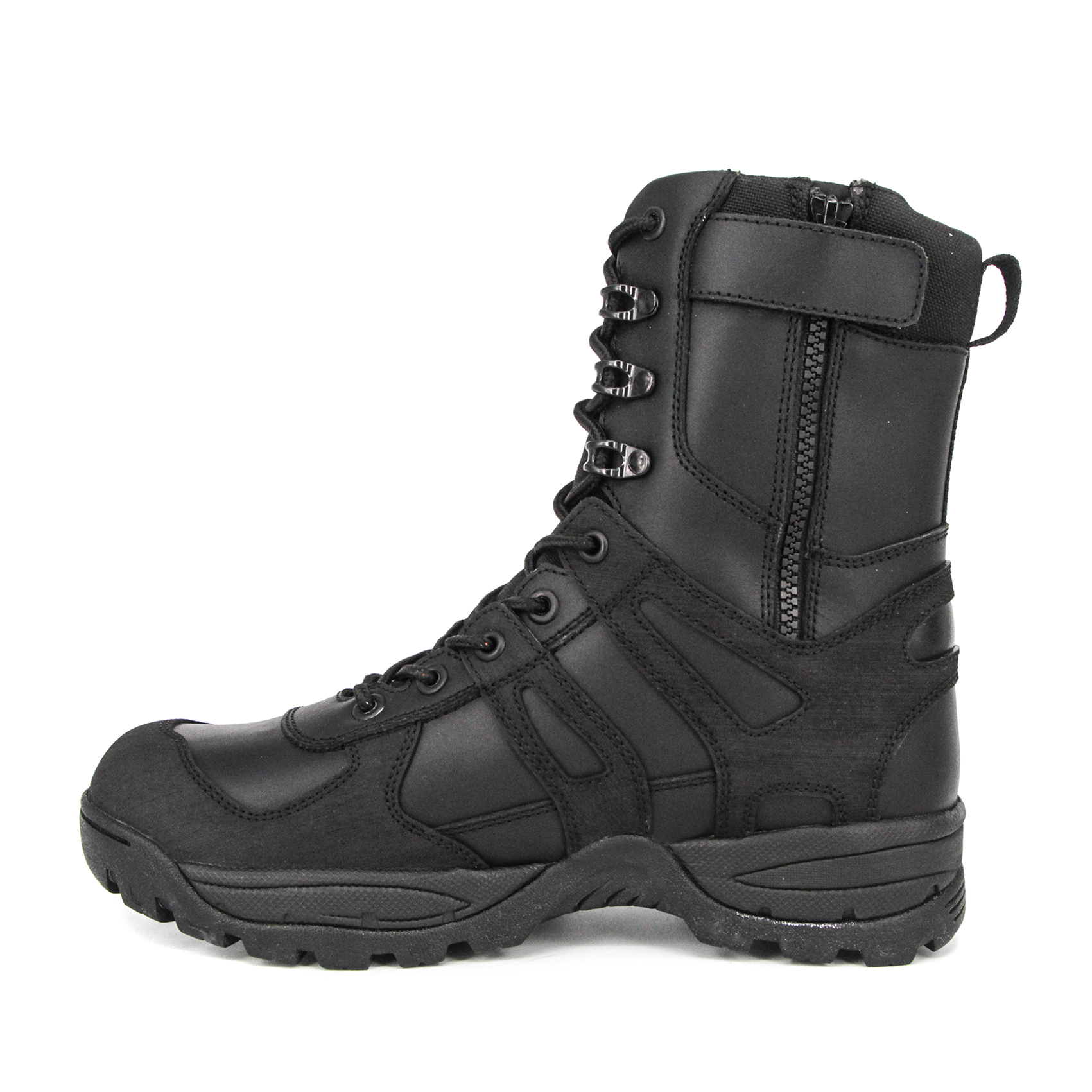MILFORCE High Quality cheap Military police safety shoes