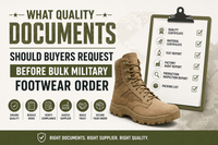 //5jrorwxholooiik.leadongcdn.com/cloud/jpBpiKkjRilSmolplolqj/What-Quality-Documents-Should-Buyers-Request-Before-Bulk-Military-Footwear-Order.png