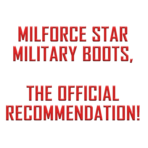Milforce star military boots, ang opisyal na rekomendasyon!
