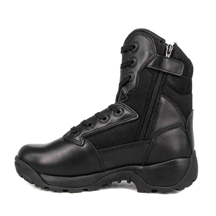 Cheap military tactical boots with zipper 4296
